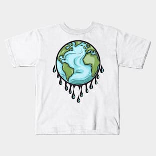 Global warming Kids T-Shirt